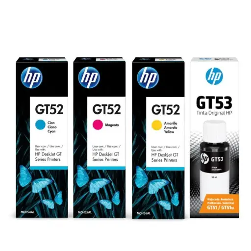 [GT53 GT52 MOH54AL] GT53 GT52 MOH54AL Tinta Hp Original GT53 GT52 MOH54AL Ink Tank Wireless 415  deskjet gt 5820 inktank 315 h 500 gt52 gt51 gt53