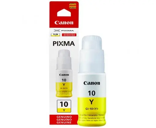 [CORGI10Y1] CORGI10Y1 Tinta Original Canon Gi-10 Amarillo 70ml Impresora g5010 g6010 g7010 3393c001aa