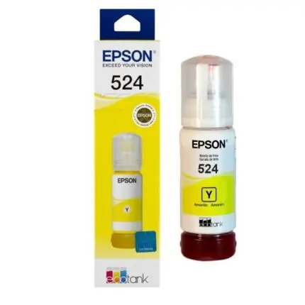 [ETOR524Y] ETOR524Y Tinta Original Epson T524 Amarilla Multifuncional Ecotank l15150 t524420-al