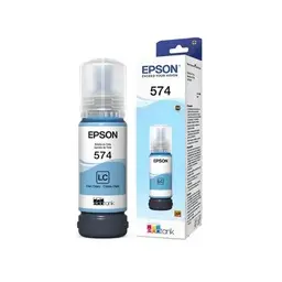 [ETOR574CL1] ETOR574CL1 Tinta Original Epson T574 Cyan Light 70ml Multifuncional Ecotank Fotografico l8050 t574520-al