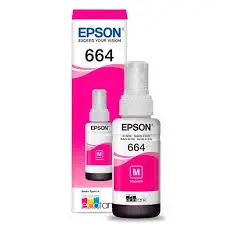 [ETOR664M1] Tinta Original Epson T664 Magenta 65ml T664320-AL L200 L220 L310